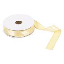 Load image into Gallery viewer, Premium Wired Edge Ribbon 25mm - by the metre