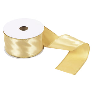 Premium Wired Edge Ribbon 63mm - by the metre