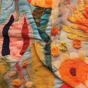 Cotton/Rayon Mix - Bali - Aztec Orange