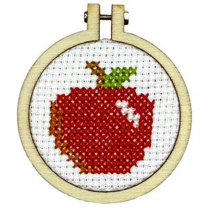 Mini Cross Stitch - You're the Apple of my eye
