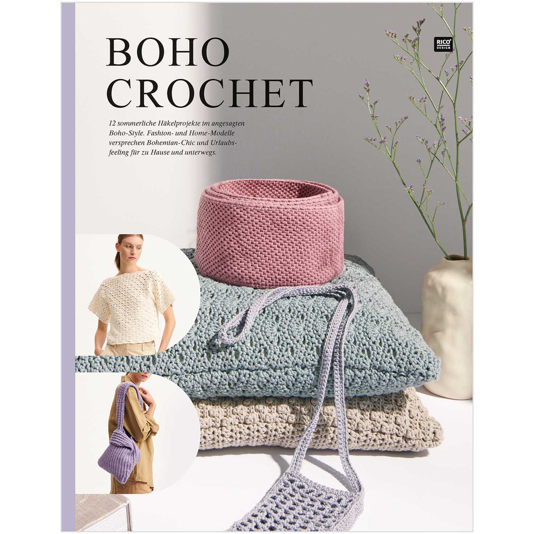 Rico BOHO Crochet -  12 Summery projects