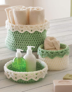 Annie's Crochet - Baskets for All - 14 Fabulous Projects