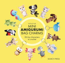 Load image into Gallery viewer, Mini Amigurumi Bag Charms to Crochet