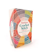 Load image into Gallery viewer, Tunisian Crochet Stitch Card Deck: 50 essential on-the-go stitches