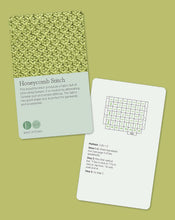 Load image into Gallery viewer, Tunisian Crochet Stitch Card Deck: 50 essential on-the-go stitches