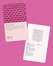 Load image into Gallery viewer, Tunisian Crochet Stitch Card Deck: 50 essential on-the-go stitches