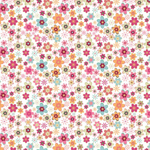 100% Cotton - Calico Showgirls - Meadow - 100% Cotton