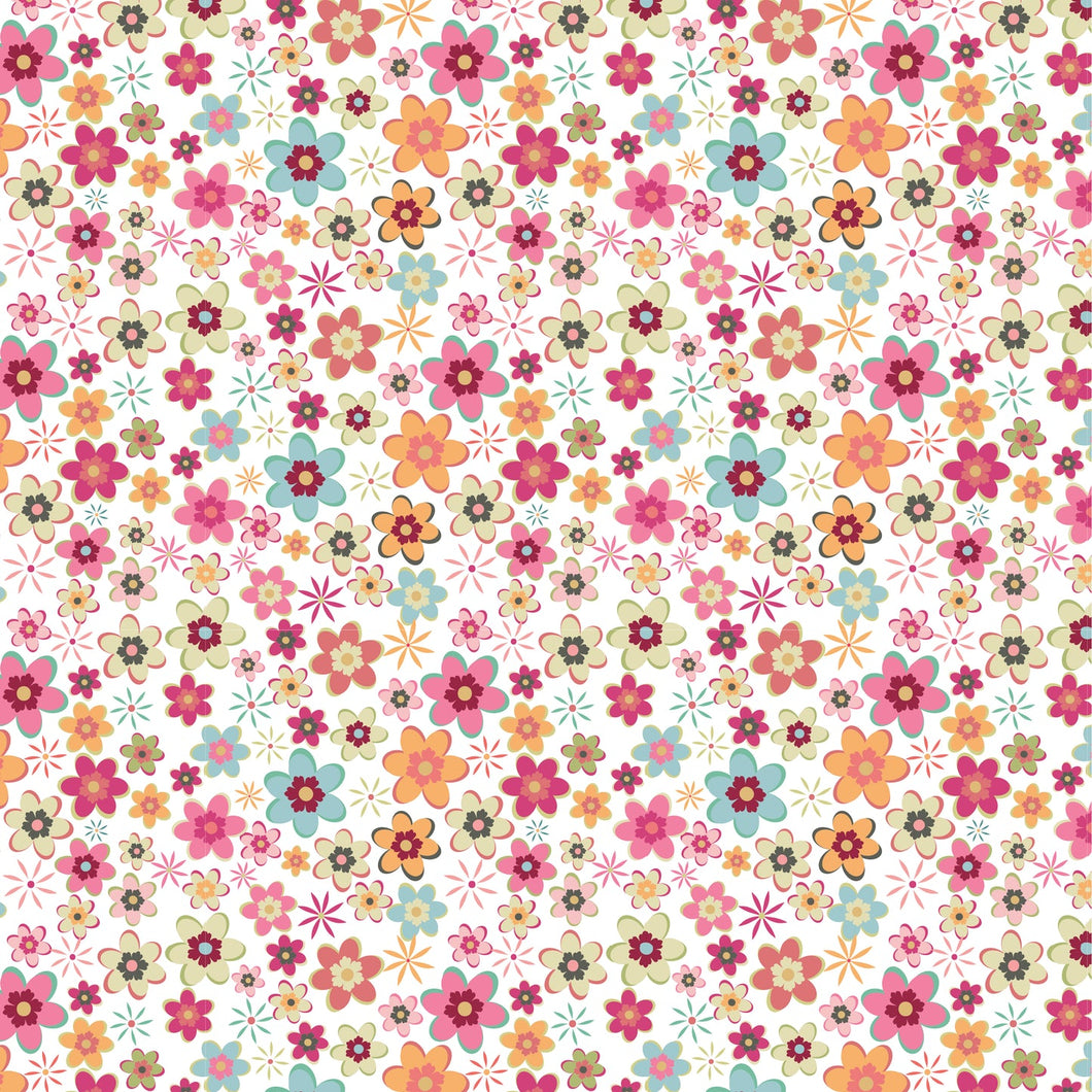 100% Cotton - Calico Showgirls - Meadow - 100% Cotton