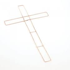 Metal Wire Cross