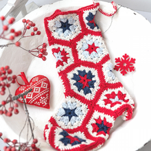 Load image into Gallery viewer, Crochet Stocking - Christmas