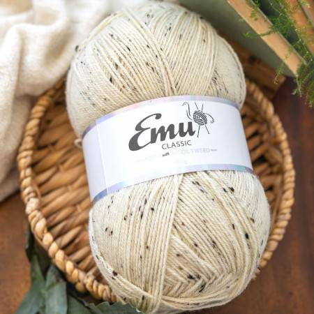 Emu - Aran with Wool - Tweed - 6 Colours