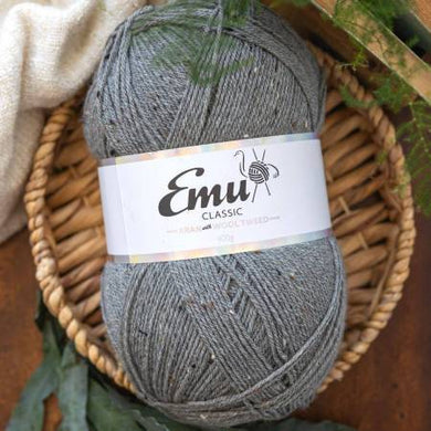 Emu - Aran with Wool - Tweed - 2 Colours