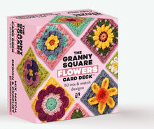 Load image into Gallery viewer, The Granny Square FLOWERS Card Deck - 50 mix &amp; match designs