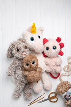 Load image into Gallery viewer, Crochet Furry Friends - 12 to make