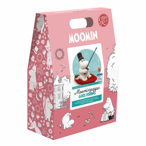 The Crafty Kit Company - Moomin - Moominpappa Goes Fishing - Needle Felting Kit