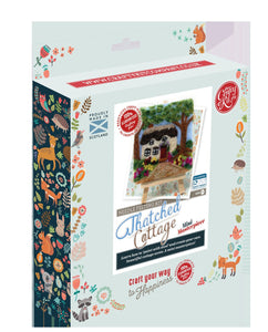 The Crafty Kit Company - Painting with Wool - Thatched Cottage - Needle Felting Kit