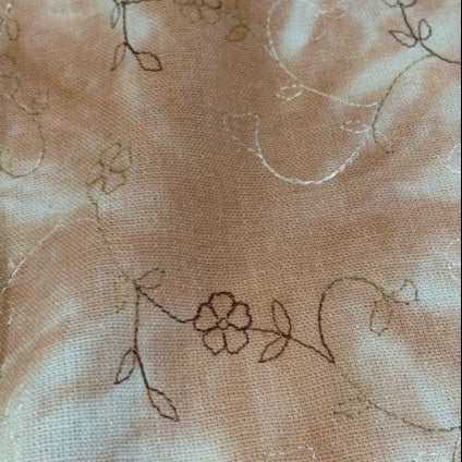 Linen Mix - Embroidered