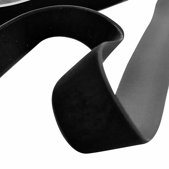 Velvet Ribbon - 25mm - Black