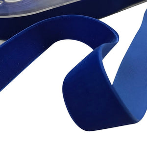 Velvet Ribbon - 25mm - Royal Blue