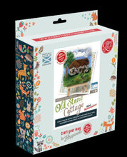 Load image into Gallery viewer, The Crafty Kit Company - Painting with Wool - Old Stone Cottage - Needle Felting Kit