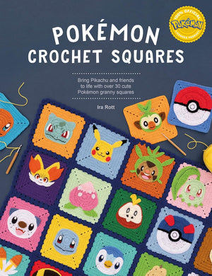 Pokémon Crochet Squares: over 30 cute Pokémon granny squares