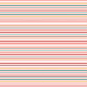100% Cotton - Painted Blossoms - Picket Fence 100% Cotton