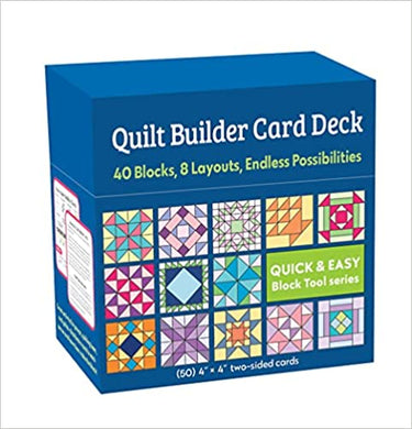 Quilt Builder Card Deck - 40 New Blocks & 8 New Layouts