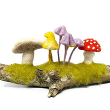 Load image into Gallery viewer, The Crafty Kit Company - Woodland Toadstools Needle Felting Kit