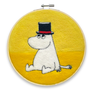 The Crafty Kit Company Needle Felting  - MOOMINS - Moominpappa Sitting