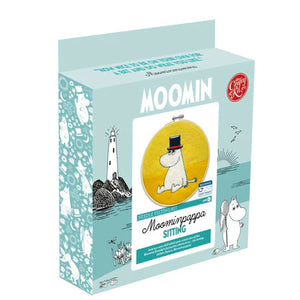 The Crafty Kit Company Needle Felting  - MOOMINS - Moominpappa Sitting