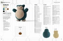 Load image into Gallery viewer, Snorlax Crochet Kit - Plus instructions to make 5 other Pokemon
