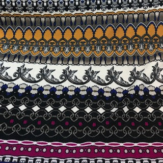 Soft Polyester Jersey - Aztec - SALE