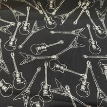 Load image into Gallery viewer, Viscose - Black Guitar