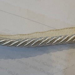 Braid - Flanged - Furnishing - White 8mm