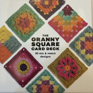 Granny Square Card Deck - 50 mix & match designs
