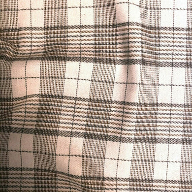 Tromso - Beige Check - 100% Polyester