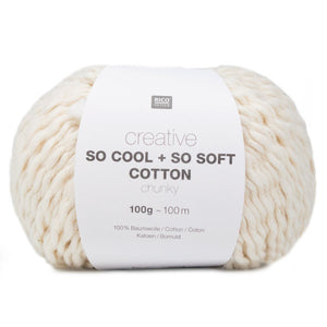 Rico Creative - So Cool + So Soft Cotton Chunky - 16 Colours