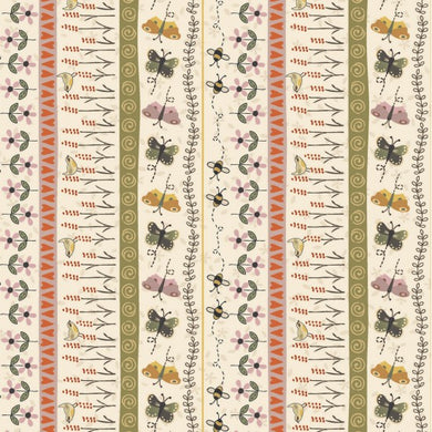 Botanicals by Lynette Anderson - Snowdrop - 100% Cotton