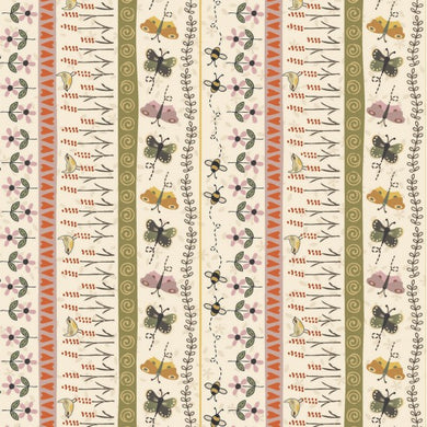 Botanicals by Lynette Anderson - Snowdrop - 100% Cotton