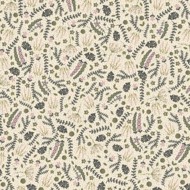 Botanicals by Lynette Anderson - Snowdrop - 100% Cotton