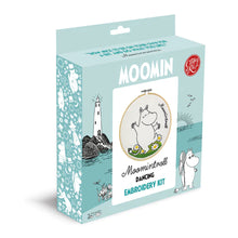 Load image into Gallery viewer, The Crafty Kit Company Embroidery Kit - MOOMINS - Moomintroll Dancing