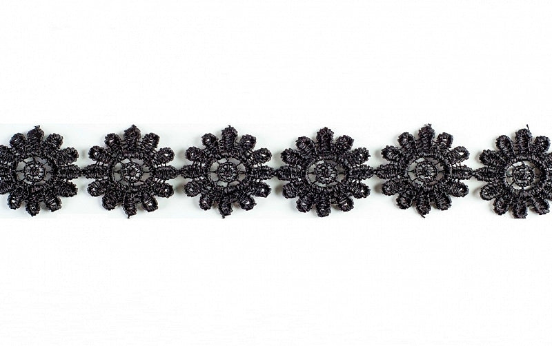 Daisy Guipure - Black