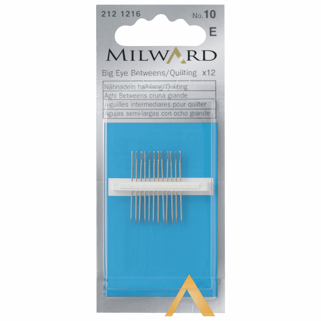 Sewing Needles - Betweens/Quilting - Big Eye No.10