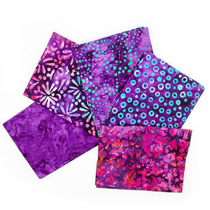 Fat Quarter Pack - Batik - 18 Designs