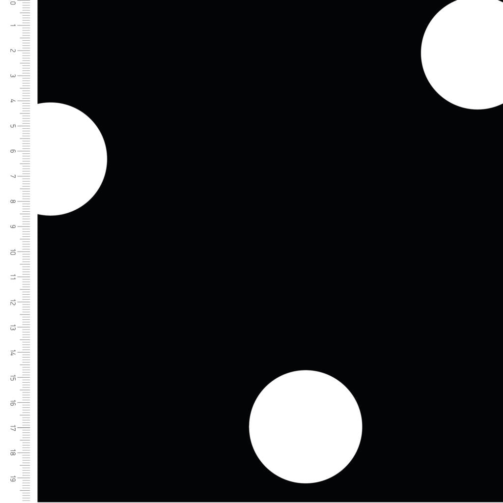 Tilly and the Buttons - Black & White Jumbo Spot - Cotton Spandex Jersey