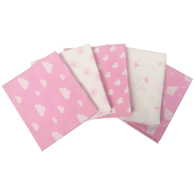 Fat Quarter Pack - Nursery Basics - Pink