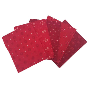 Fat Quarter Pack - Essential Trend Red