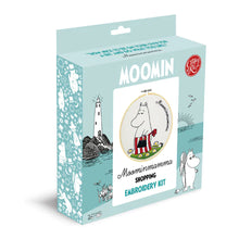Load image into Gallery viewer, The Crafty Kit Company Embroidery Kit - MOOMINS - Moominmamma Shopping
