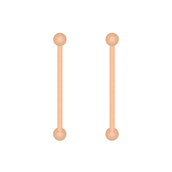 Craft Rods - Wooden with stoppers
