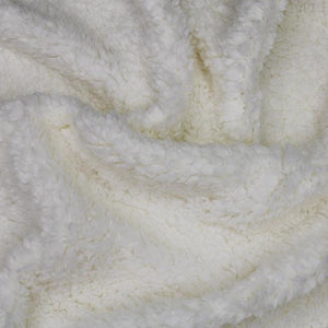 Fur Fabric - White - Super Soft